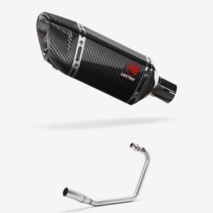 Lextek Carbon Fibre SP11C Gloss Exhaust System 200mm