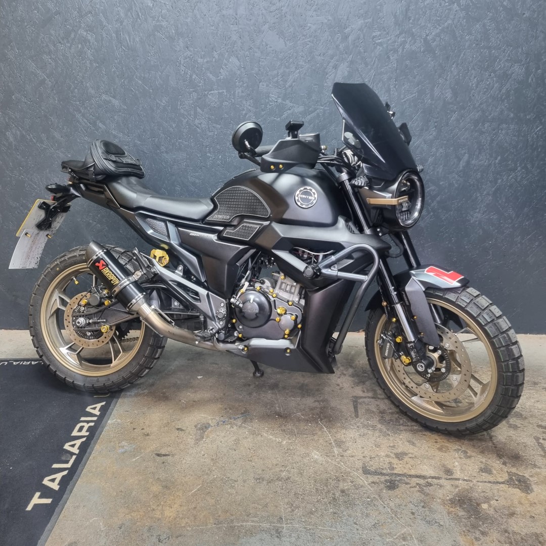 2026 Zontes ZT125-G1 Scrambler 125 – Learner Legal Motorcycle – 1082 Miles – Ready To Ride Away